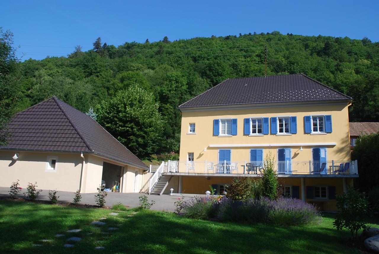 לינה וארוחת בוקר Urbès Les Volets Bleus Alsace Vosges מראה חיצוני תמונה
